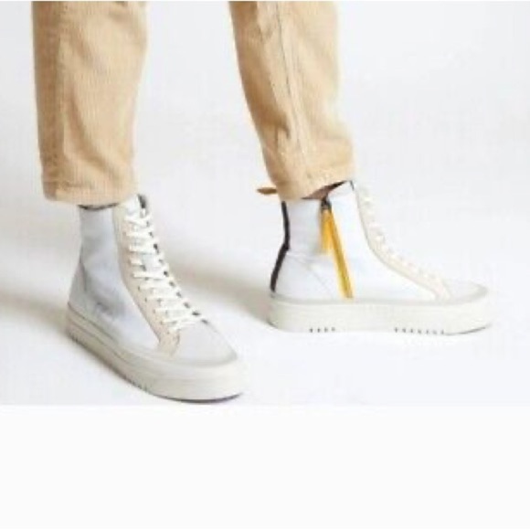 Oncept Lisbon High Top Leather Sneaker - Size 9.5 - Picture 2 of 14